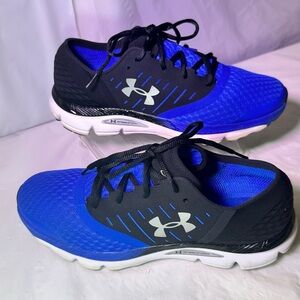 Under Armour Royal Blue and Black Men's Running Sneakers